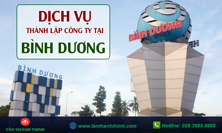 Dịch vụ thành lập công ty tại Bình Dương 